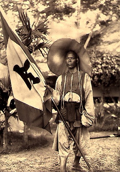 Black Flag soldier, c.1885