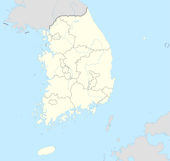 Location map Cenübiy Koreya
