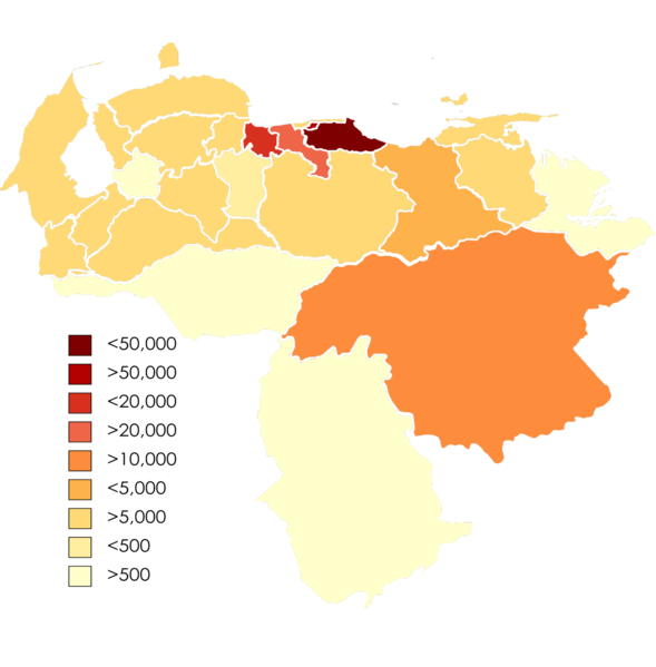 File:Spaniards in Venezuela by state.png