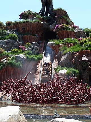 <span class="mw-page-title-main">Splash Mountain</span> Ride at Tokyo Disneyland and former ride at Disneyland and Magic Kingdom