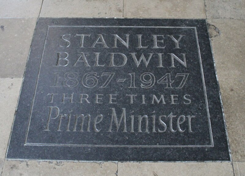 File:Stanley Baldwin floor stone, Westminster Abbey.jpg