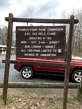 State Game Lands Number 43 Rifle Range Sign.jpg