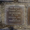 Stolperstein Herford Neuer Markt 4 Hermann Grundmann