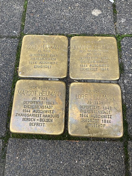 File:Stolperstein Heumann.jpg