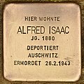 Stolperstein für Alfred Isaac (Gartz (Oder)).jpg
