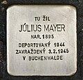 Stolperstein für Julius Mayer.JPG