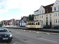 Deutsch: Traditionelle Straßenbahn - Typ Wismar English: Traditional tram - type Wismar