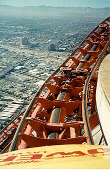 what cansino roller coaster in vegas