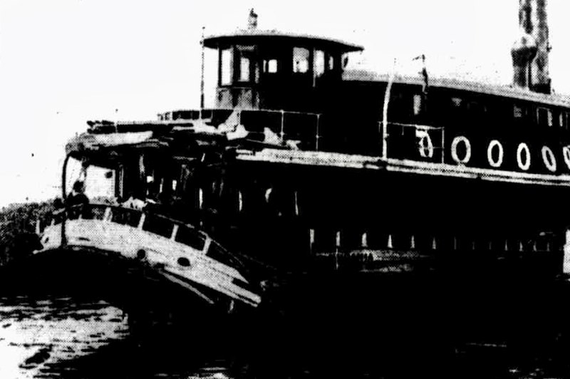 File:Sydney ferry KURAMIA collision damage.jpg