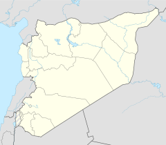 ホムスの位置（シリア内）