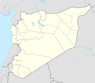 القريتين على خريطة Syria