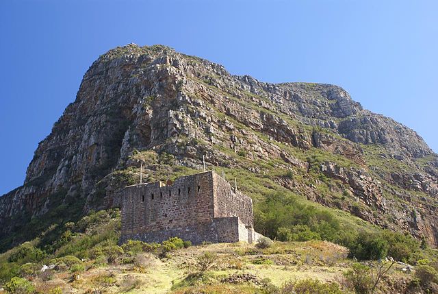 The King's Blockhouse, situated on Mowbray Ridge