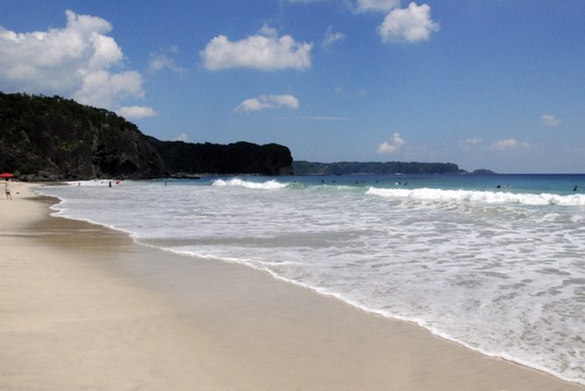 Tatadohama Beach is a sandy beach with the length of approximately 400 metres (440 yd) situated on the south coast of the Izu Peninsula.