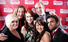 Cast of The Guild, winner of Best Comedy Web Series, Audience Choice Award for Best Web Series, and Best Ensemble Cast in a Web Series The Guild cast.jpg