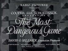 Arquivo: The Most Dangerous Game (1932) .webm