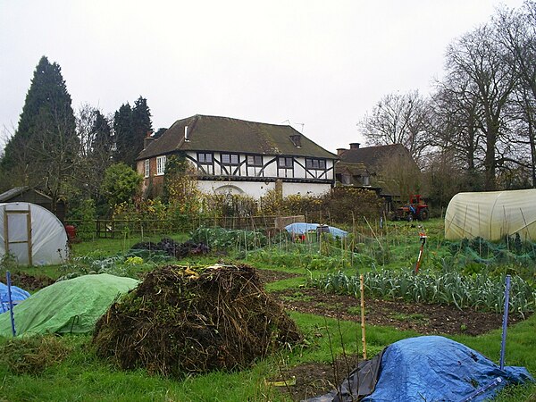 The surviving building of the former Dominican priory established in 1308 by Edward II, next to the Royal Palace of Kings Langley.