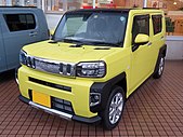 The frontview of Daihatsu TAFT G (6BA-LA900S-GBGF) with plating package.jpg