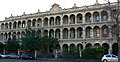 Drummond Terrace, Carlton (1890–91). A fine Victorian Free Classical terrace with three tiered arcade along the street facade.[148]