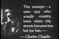 Description of Charlie Chaplin's character. Tillieromance3.jpg