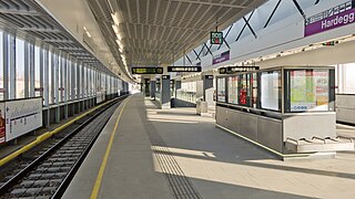 <span class="mw-page-title-main">Hardeggasse station</span> Vienna U-Bahn station