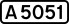 UK road A5051.svg