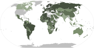 VAT rate by country
No VAT
~5%
~10%
~15%
~20%
~25% VAT Rates of Countries.svg