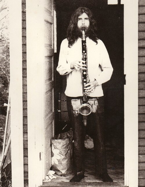 Victor Hayden (aka the Mascara Snake) at the house where Trout Mask Replica was rehearsed and recorded in 1968