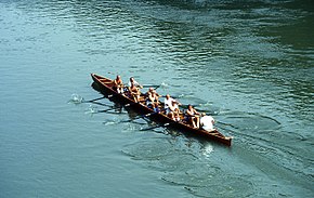 Canottieri sul Tevere