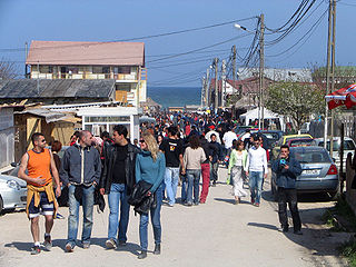 Vama Veche village in Constanța County, Romania