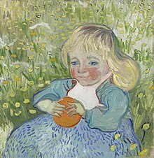 Child with Orange, June-July, 1890, Private Collection (F785) Van Gogh Kind mit Orange.jpeg