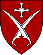 Van Mildert Coll Durham schild.svg