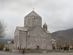 The Saint Gregory of Narek Cathedral (2005) in Vanadzor, Armenia