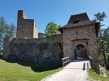 Entrée du château.