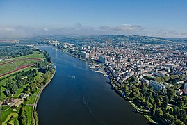 Aerial view of Vichy