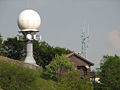 Radar of the Lisca weather station, Slovenia