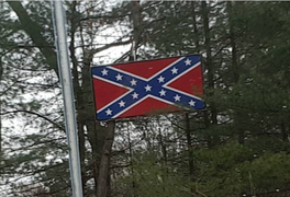 Walpole High School Confederate Flag.png