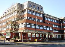 The County Court at Watford is on the third and fourth floor of this office building. Watford County Court.jpg
