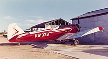 A Weatherley WM-62C agricultural aircraft