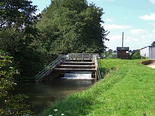 River Lymn river in Lincolnshire, United Kingdom