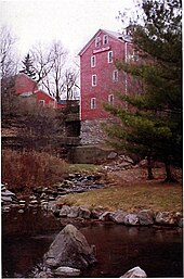 Williamsville Water Mill Williamsville Water Mill as seen from Glen Park, Williamsville, New York (01).jpg