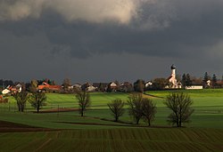 Skyline of Petersdorf (Bavariya)