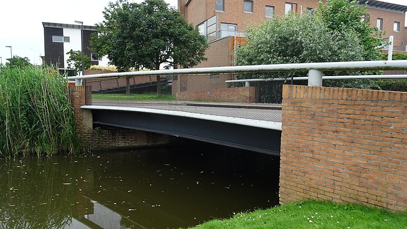 File:Willy den Oudenstraatbrug - Terbregge - Hillegersberg-Schiebroek - Rotterdam - View of the bridge from the west.jpg