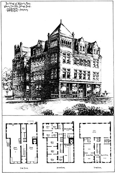 File:Woburn Five Cents Savings Bank, Woburn, Massachusetts.jpg