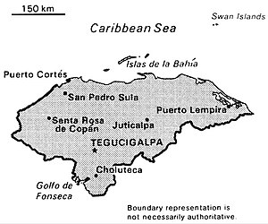 World Factbook (1990) Honduras.jpg