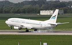 Boeing 737-400 of Al-Naser Airlines