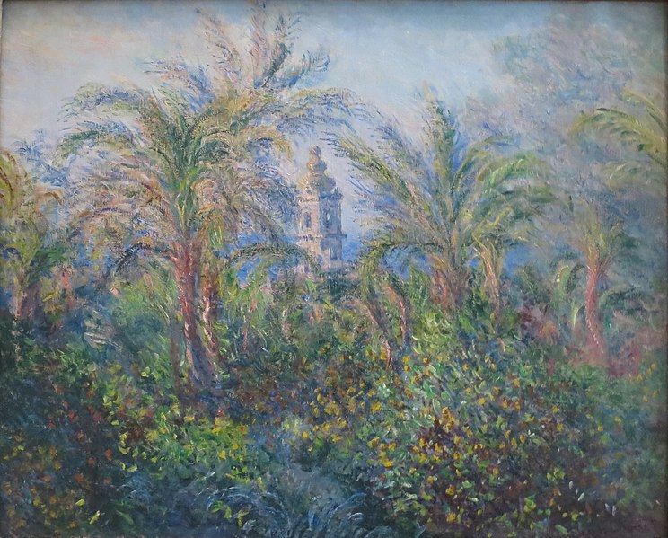 File:'Garden at Bordighera, Impression of Morning' by Claude Monet, 1884, Hermitage.JPG