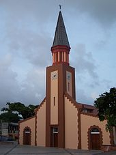 L'église de l'Immaculée-Conception.