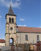 L'église Saint-Claude, côté sud.