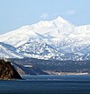 Ruruy volcano as seen from Yuzhno-Kurilsk