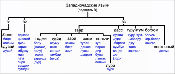 Группа языков c c